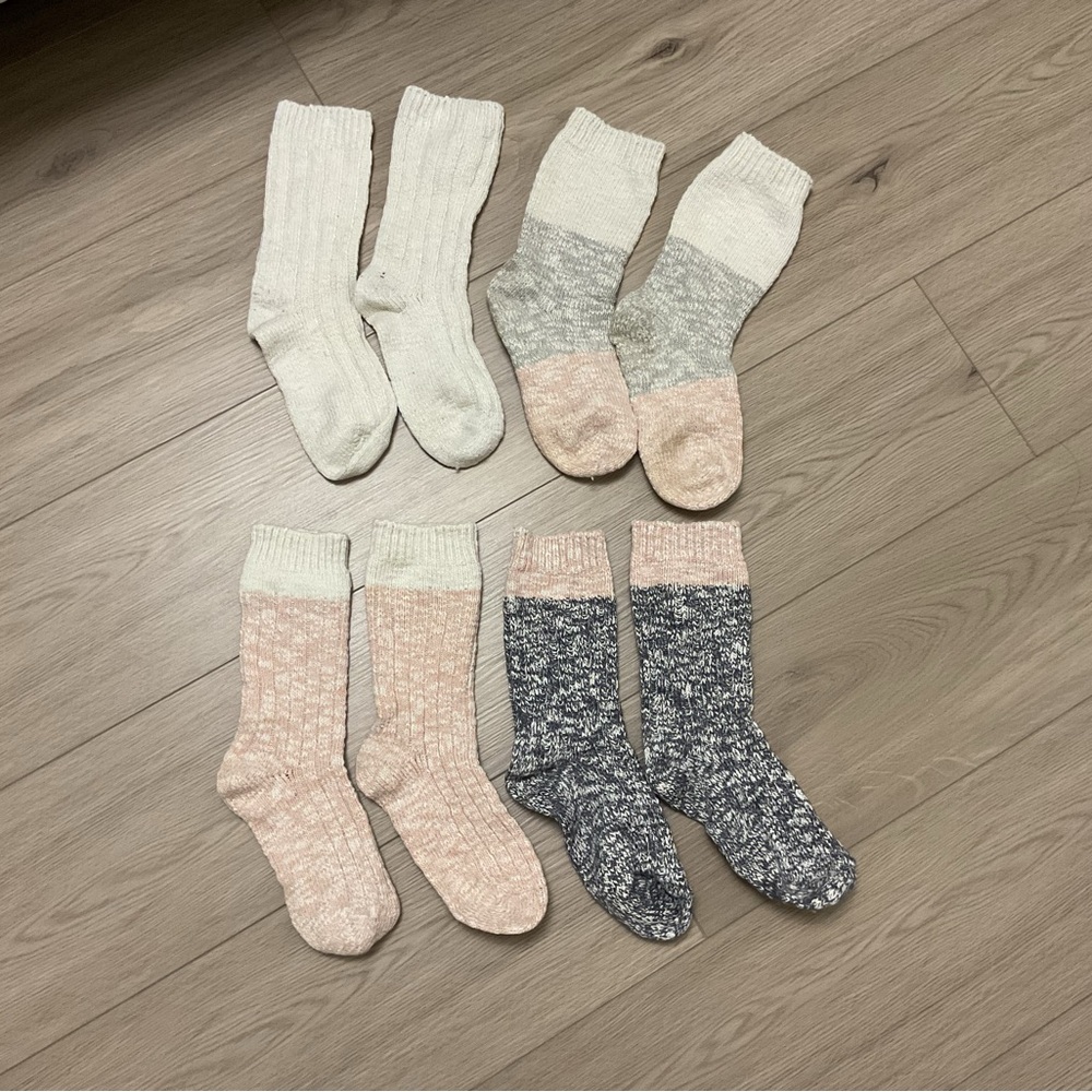Cozy Assorted Color Socks Set
